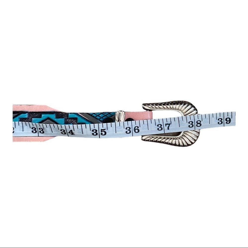WOMENS bohemian western style belt Large VGUC - Picture 5 of 5